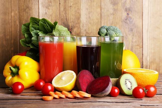 Изборът на диетични напитки от плодови и зеленчукови сокове, ето фактите