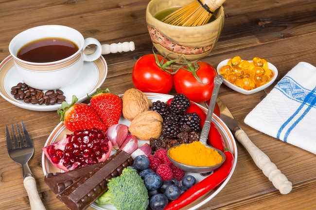 Antioksidanları Yüksek Bazı Gıdalar ve Çeşitleri