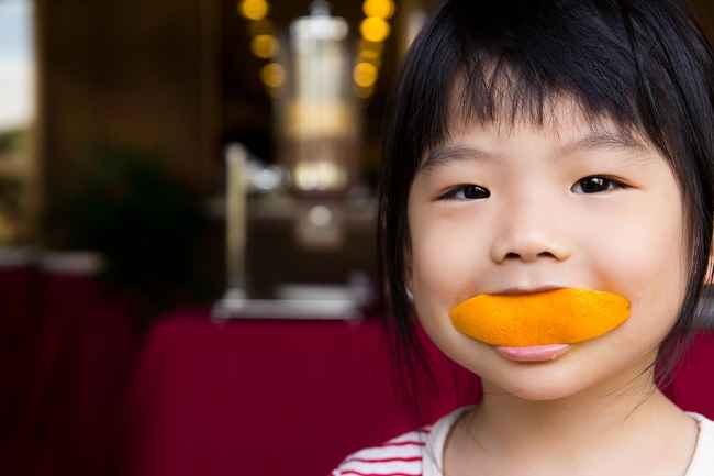 Serangkaian faedah jeruk untuk kesihatan kanak-kanak