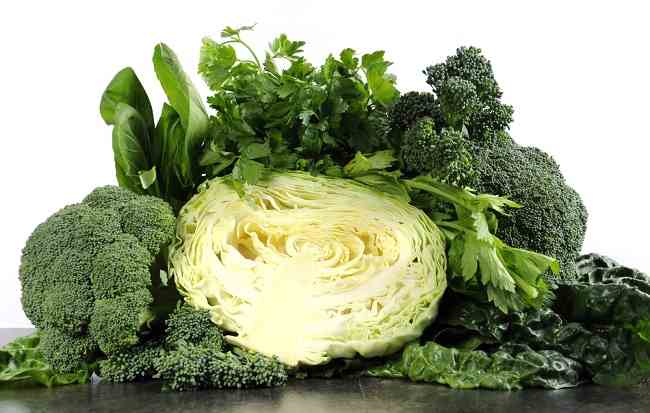 Това е списък със зелени зеленчуци, които трябва да консумирате