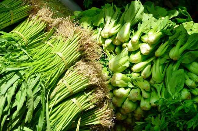 Vari benefici delle verdure verdi per la salute